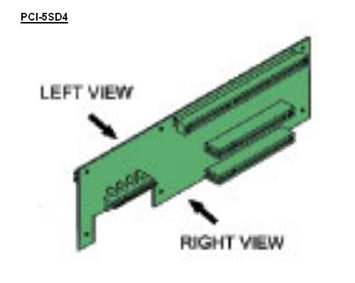 PCI-5SD4 Backplane