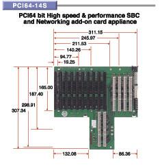 PCI64-14S Backplane